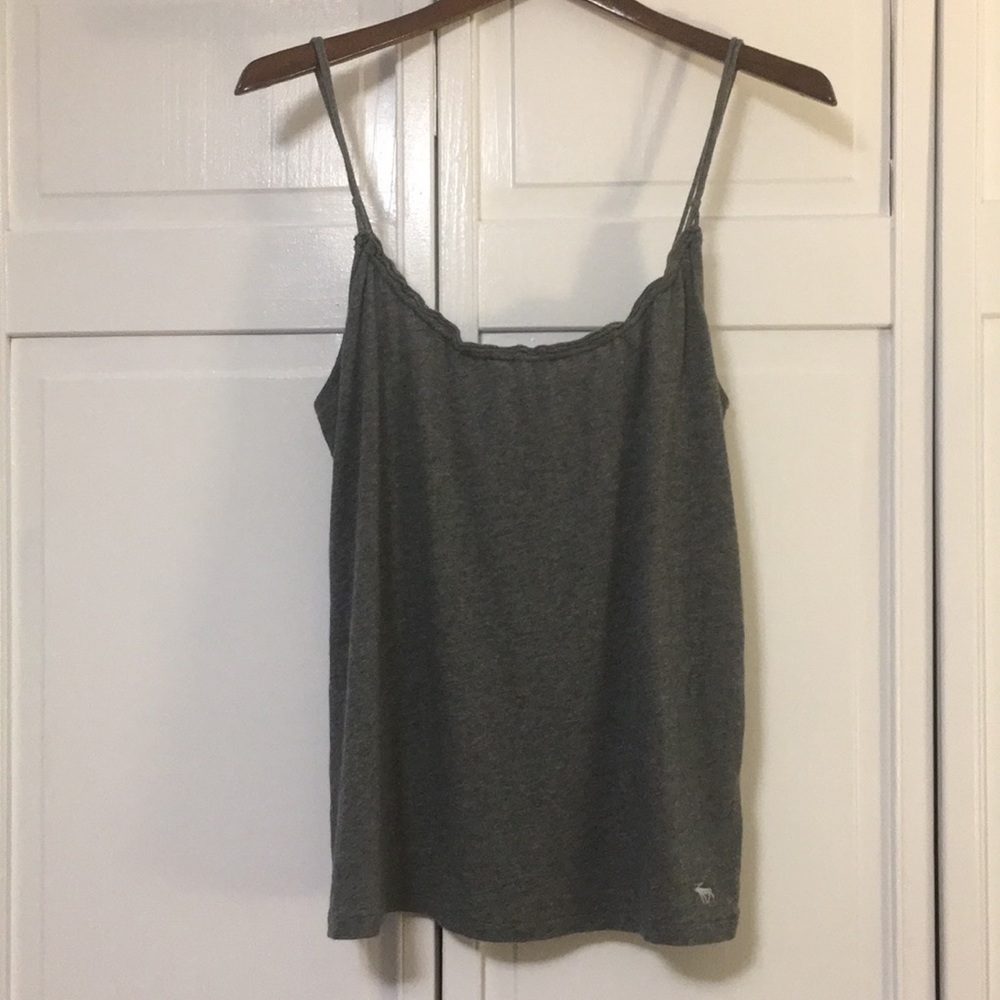 A&F Dark Heather Gray Camisole